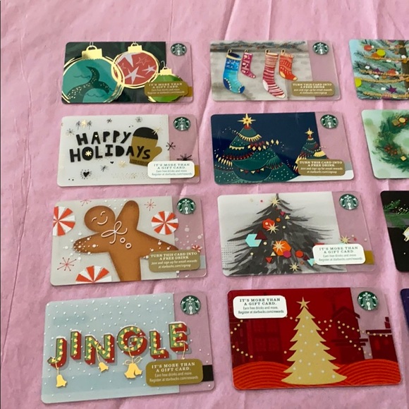 STARBUCKS (13)CHRISTMAS HOLIDAY GIFT CARD PRESENT - Picture 2 of 11
